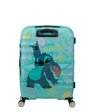 AMERICAN TOURISTER WAVEBREAKER DISNEY  Trolley Medio  stitch flower - Trolley Rigidi - 5
