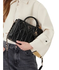 GUESS ALDINA  Borsa a mano, con tracolla NERO - Borse Donna - 4