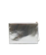 TOMMY HILFIGER TH MONOGRAM Pochette a busta con polsierina metallic silver - Borse Donna - 4