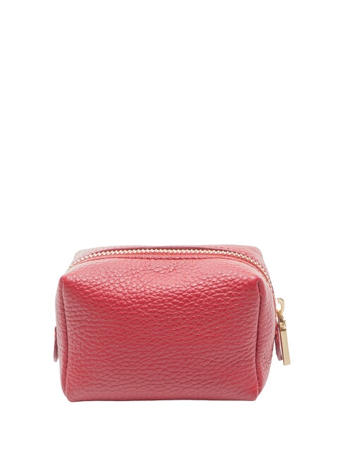 TRAVEL Necessaire in pelle sangria - Bustine & Necessaire