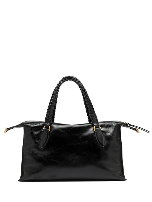 ROXY Borsa a mano in pelle con tracolla Nero - Borse Donna