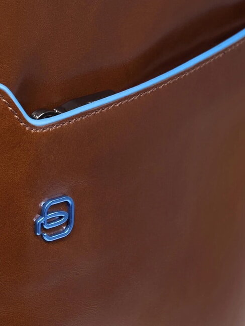 BLUE SQUARE Zaino in pelle, porta pc 14" MARRONE - Zaini da lavoro porta PC