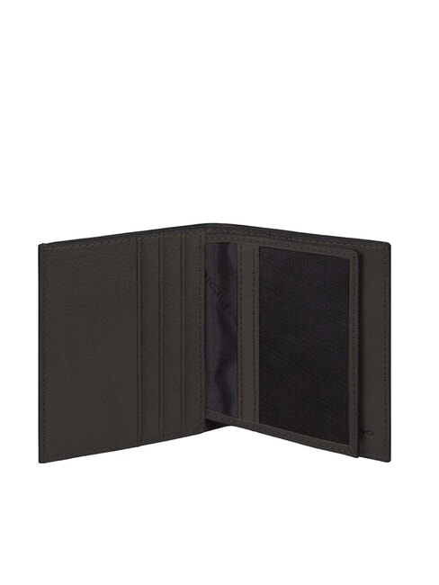 BLACK SQUARE  Portafoglio verticale in pelle MORO - Portafogli Uomo