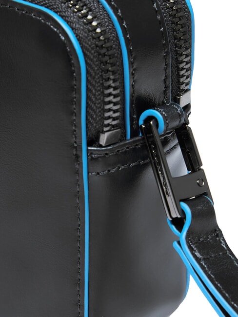 BLUE SQUARE Pochette in pelle Nero - Borse Donna