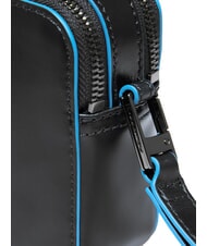 PIQUADRO BLUE SQUARE Pochette in pelle Nero - Borse Donna - 4