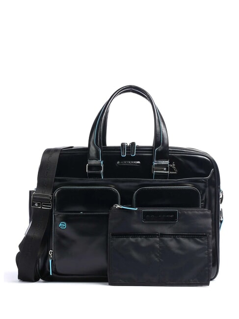 BLUE SQUARE Cartella porta pc 15" in pelle Nero - Cartelle Lavoro