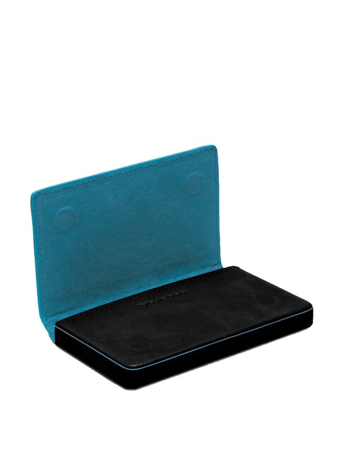 BLUE SQUARE Porta biglietti da visita in pelle Nero - Porta tablet & Organizer