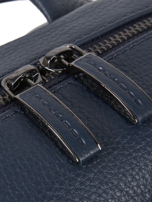 MODUS SPECIAL Zaino in pelle porta PC 14" blu - Zaini da lavoro porta PC