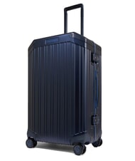 PIQUADRO ALU BLUE SQUARE Trolley Medio blu - Trolley Rigidi - 3