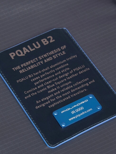 ALU BLUE SQUARE Trolley Medio blu - Trolley Rigidi