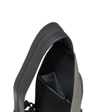 PIQUADRO URBAN Zaino monospalla porta iPad®mini nero grigiongr - Tracolle Uomo - 6