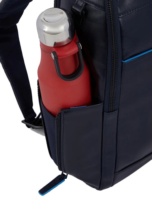 B2 REVAMP Zaino porta PC 14" in pelle blu - Zaini da lavoro porta PC