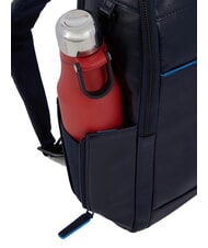 PIQUADRO B2 REVAMP Zaino porta PC 14" in pelle blu - Zaini da lavoro porta PC - 4