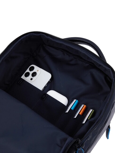 B2 REVAMP Zaino porta PC 14" in pelle blu - Zaini da lavoro porta PC