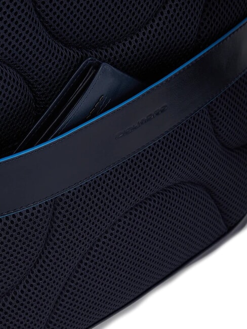 B2 REVAMP Zaino porta PC 14" in pelle blu - Zaini da lavoro porta PC
