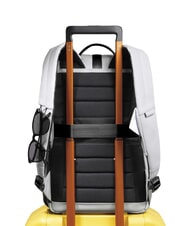 PIQUADRO CORNER SPECIALE GOMMATO Zaino roll-top, porta pc 14" bianco - Zaini da lavoro porta PC - 3