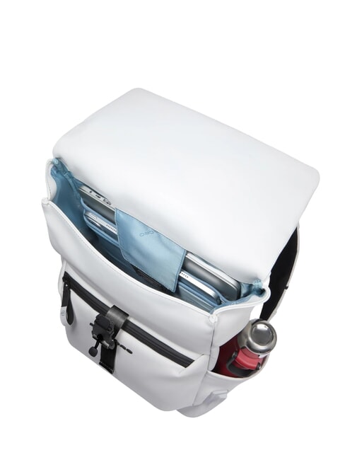 CORNER SPECIALE GOMMATO Zaino roll-top, porta pc 14" bianco - Zaini da lavoro porta PC