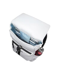 PIQUADRO CORNER SPECIALE GOMMATO Zaino roll-top, porta pc 14" bianco - Zaini da lavoro porta PC - 6