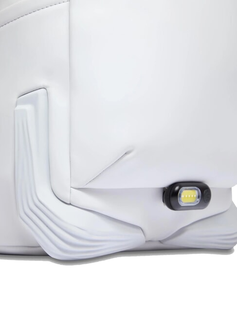 CORNER SPECIALE GOMMATO Zaino roll-top, porta pc 14" bianco - Zaini da lavoro porta PC