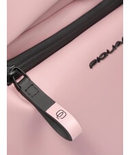 PIQUADRO CORNER SPECIALE GOMMATO Zaino roll-top, porta pc 14" ROSA - Zaini da lavoro porta PC - 4