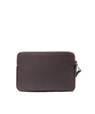 PIQUADRO BLACK SQUARE Pochette uomo in pelle con polsierina MORO - Porta tablet & Organizer - 3