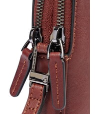 PIQUADRO BLACK SQUARE Pochette uomo in pelle con polsierina CUOIO - Porta tablet & Organizer - 4