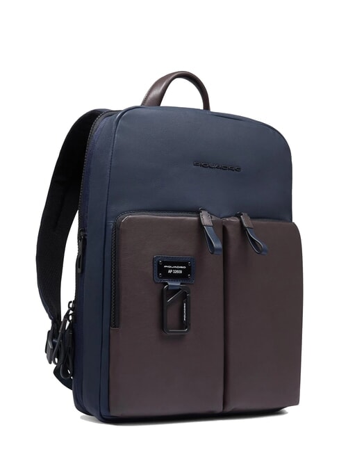 HARPER Zaino porta pc 14", espandibile blu/testa di moro - Zaini da lavoro porta PC