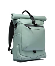 PIQUADRO CORNER SPECIALE GOMMATO Zaino roll-top porta pc 15.6" - Zaini da lavoro porta PC