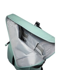 PIQUADRO CORNER SPECIALE GOMMATO Zaino roll-top porta pc 15.6" VERDE - Zaini da lavoro porta PC - 6