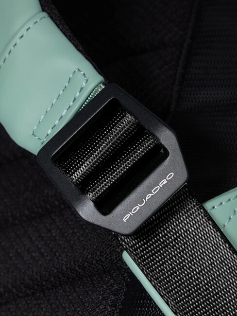 CORNER SPECIALE GOMMATO Zaino roll-top porta pc 15.6" VERDE - Zaini da lavoro porta PC