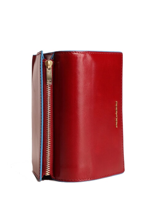 BLUE SQUARE Portafoglio in pelle ROSSO - Portafogli Donna