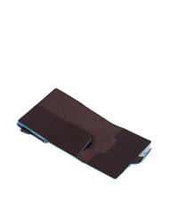 PIQUADRO BLUE SQUARE Portafoglio portacard in pelle MOGANO - Portafogli Uomo - 2