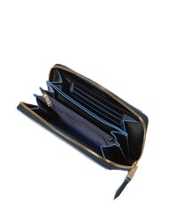 PIQUADRO BLUE SQUARE Portafoglio zip around grande - Portafogli Donna