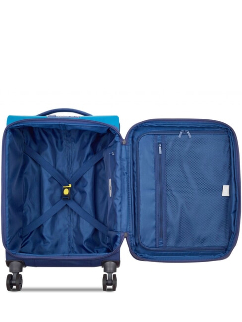 BROCHANT 3 Trolley Bagaglio a Mano, espandibile blu mare - Bagagli a mano