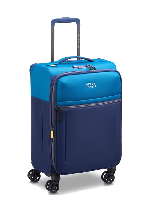 BROCHANT 3 Trolley Bagaglio a Mano, espandibile blu mare - Bagagli a mano