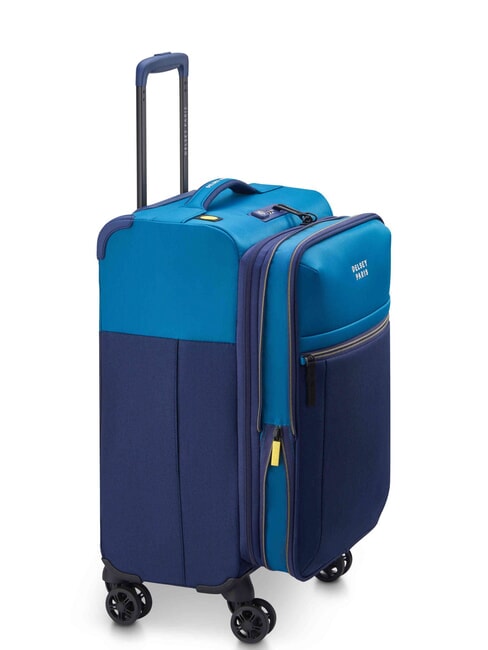 BROCHANT 3 Trolley Bagaglio a Mano, espandibile blu mare - Bagagli a mano