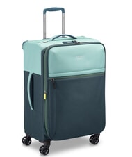 DELSEY BROCHANT 3 Trolley Medio, espandibile blu mare - Trolley Rigidi - 3