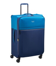 DELSEY BROCHANT 3 Trolley Grande, espandibile blu mare - Trolley Rigidi - 3