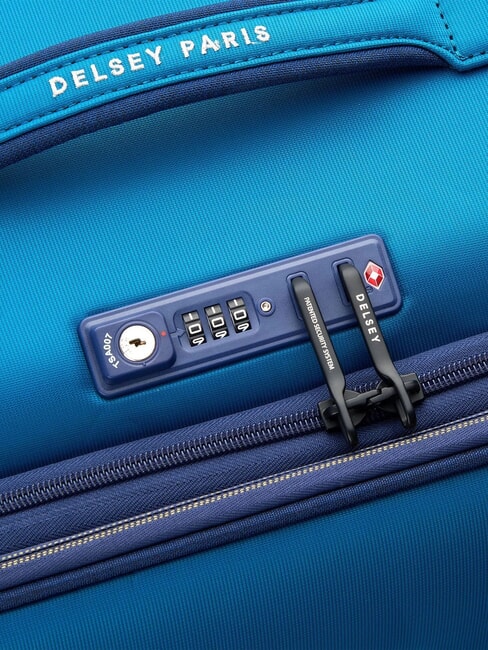 BROCHANT 3 Trolley Grande, espandibile blu mare - Trolley Rigidi