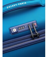 DELSEY BROCHANT 3 Trolley Grande, espandibile blu mare - Trolley Rigidi - 6