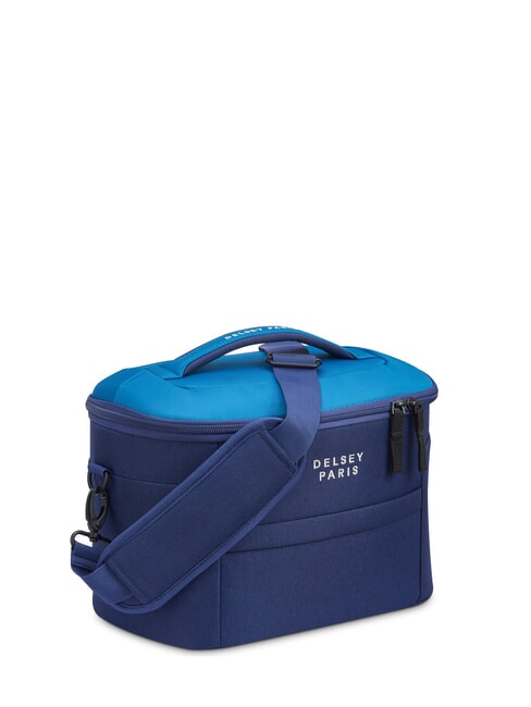 BROCHANT 3 Beauty case con tracolla blu mare - Beauty Case