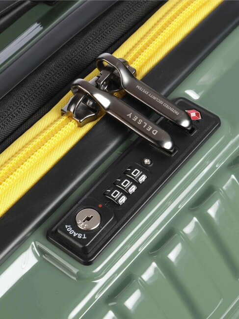 REMPART Trolley Bagaglio a Mano, espandibile lime - Bagagli a mano