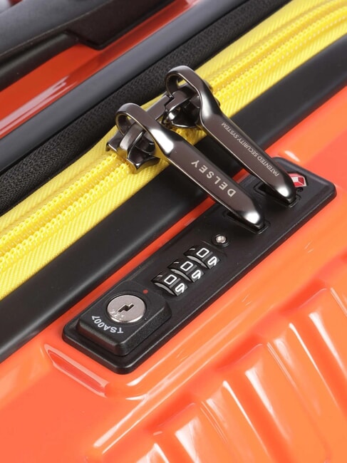 REMPART Trolley Bagaglio a Mano, espandibile arancione - Bagagli a mano