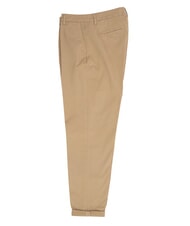 TOMMY HILFIGER TH Pantalone in cotone stretch beige - Pantaloni Donna - 3