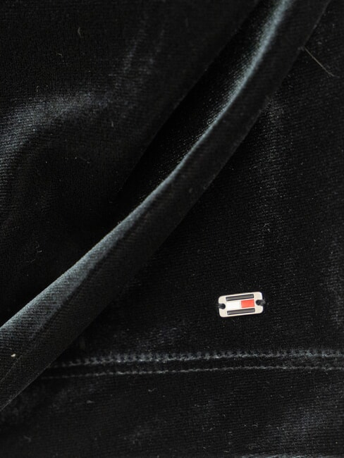 TH Gonna a tubino in velluto con arricciature black - Gonne Donna