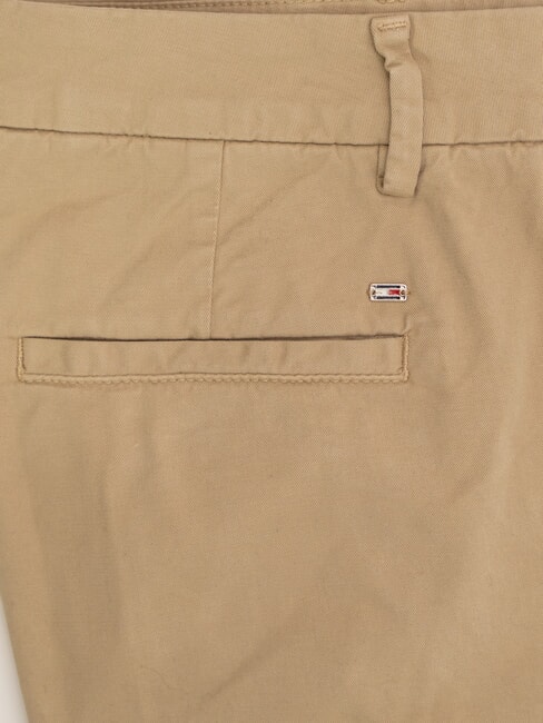 TH Pantalone in cotone stretch beige - Pantaloni Donna