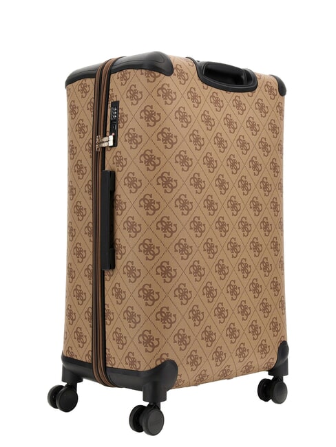 BERTA 28 Trolley grande espandibile latte logo/brown - Trolley Rigidi