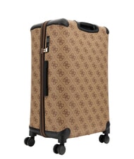 GUESS BERTA 28 Trolley grande espandibile latte logo/brown - Trolley Rigidi - 3