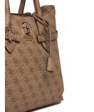 GUESS YESBA LOGO Borsa a mano con tracolla LATTE LOGO - Borse Donna - 3