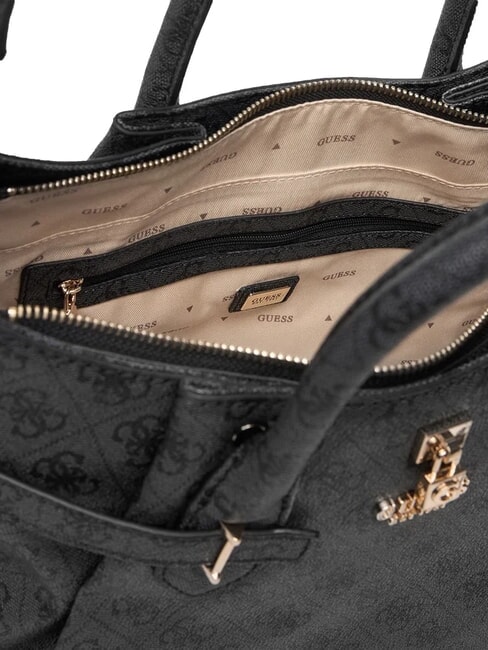 YESBA LOGO Borsa a mano con tracolla coal - Borse Donna